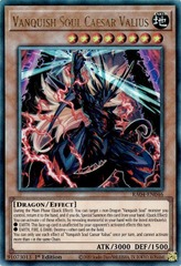 Vanquish Soul Caesar Valius - RA04-EN046 - Ultimate Rare - 1st Edition